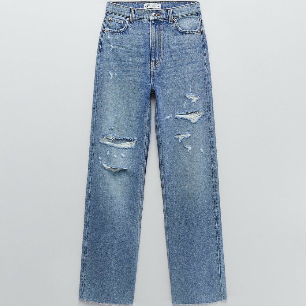 NWT - ZARA THE ‘90S FULL LENGTH JEANS